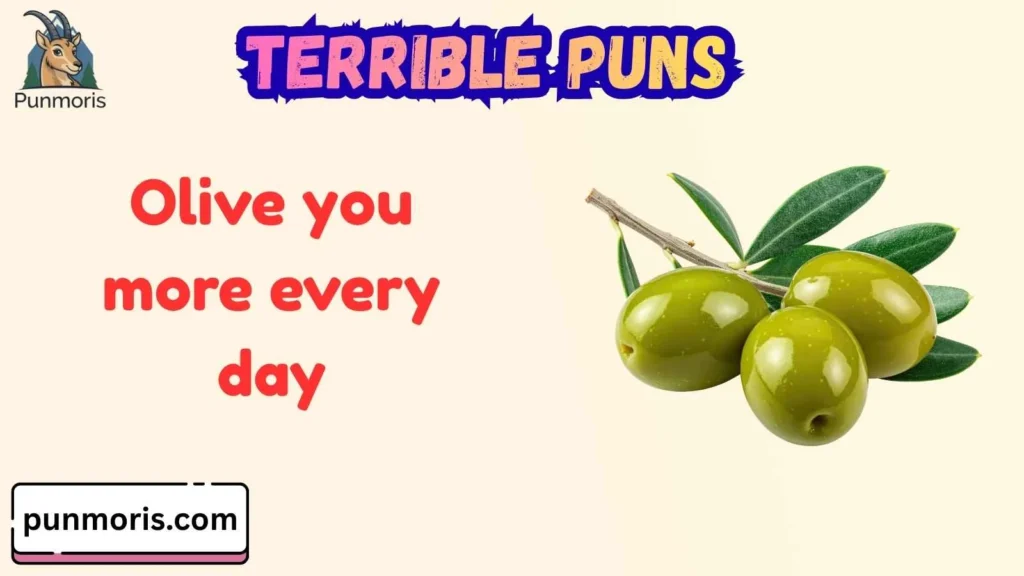 Funny Food Terrible Puns